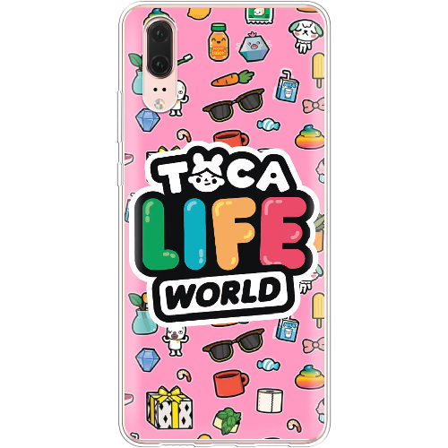 Чехол BoxFace Huawei P20 Toca Boca Life World