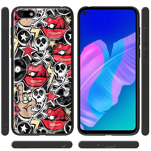 Чехол BoxFace Huawei Y5 2018 Rock Graffiti