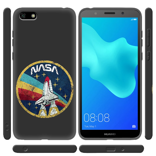 Чехол BoxFace Huawei Y5 2018 Space Shuttle NASA