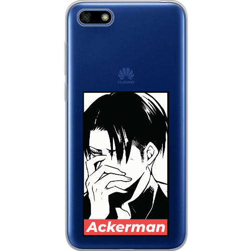 Чехол BoxFace Huawei Y5 2018 Attack On Titan - Ackerman