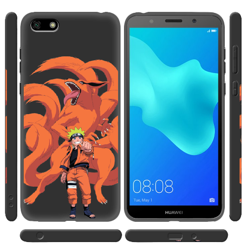 Чехол BoxFace Huawei Y5 2018 Naruto and Kurama