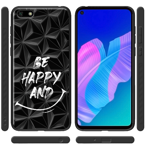 Чехол BoxFace Huawei Y5 2018 be happy and