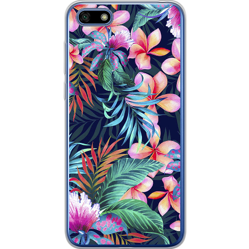 Чехол BoxFace Huawei Y5 2018 flowers in the tropics