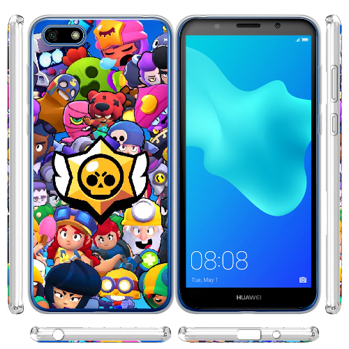 Чехол BoxFace Huawei Y5 2018 Brawl Stars