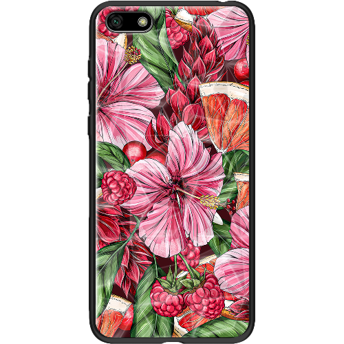 Чехол BoxFace Huawei Y5 2018 Tropical Flowers