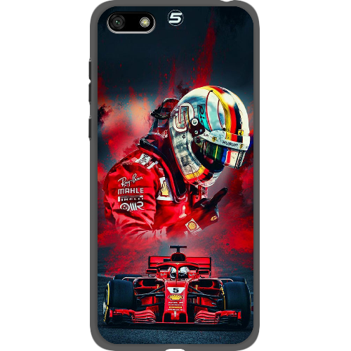 Чехол BoxFace Huawei Y5 2018 Racing Car