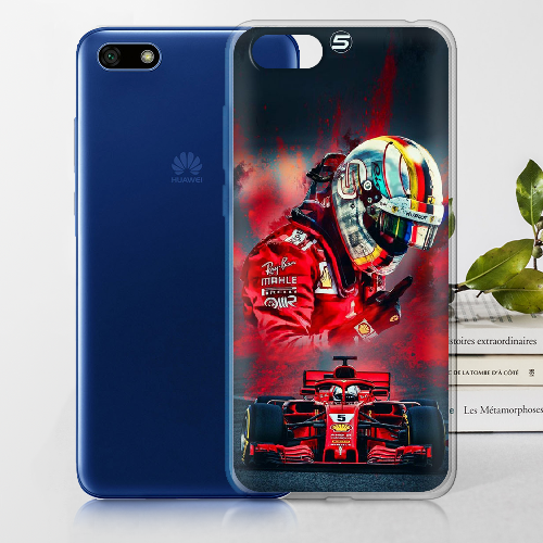 Чехол BoxFace Huawei Y5 2018 Racing Car