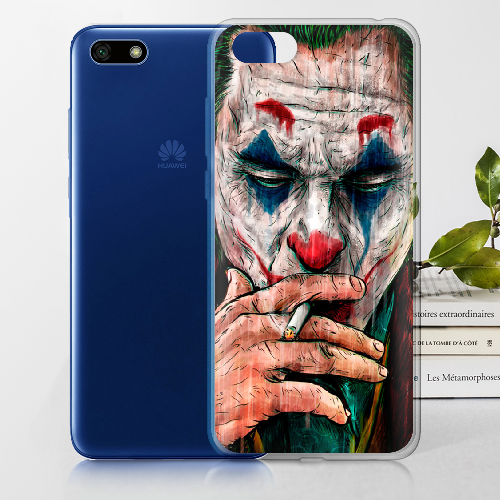 Чехол BoxFace Huawei Y5 2018 Joker Smoking