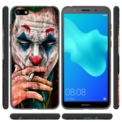 Чехол BoxFace Huawei Y5 2018 Joker Smoking