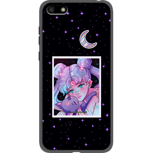 Чехол BoxFace Huawei Y5 2018 Sailor Moon night