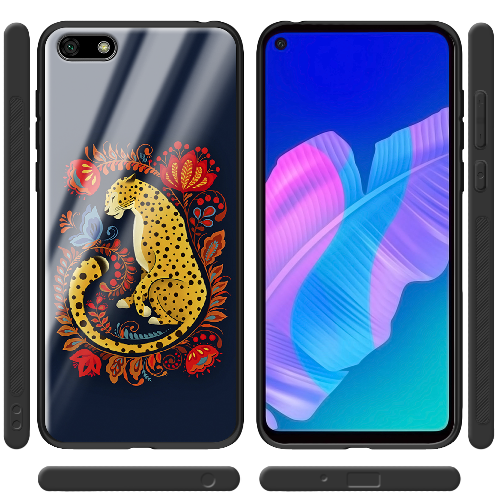 Чехол BoxFace Huawei Y5 2018 Petrykivka Leopard