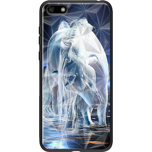 Чехол BoxFace Huawei Y5 2018 White Horse