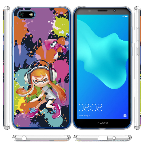 Чехол BoxFace Huawei Y5 2018 Splatoon Inklings