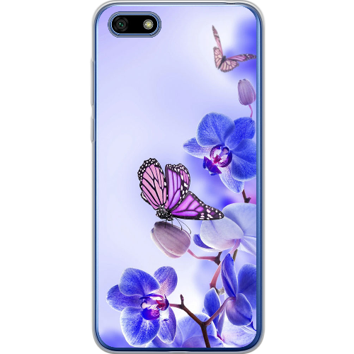 Чехол BoxFace Huawei Y5 2018 Orchids and Butterflies