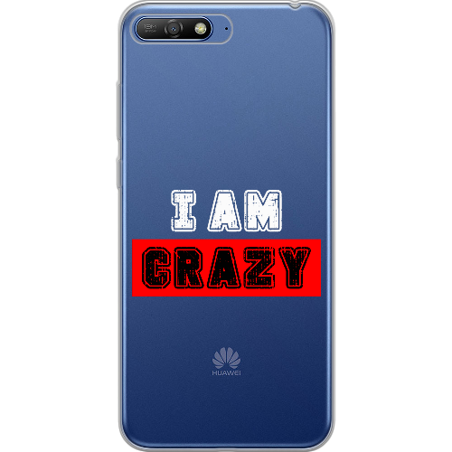 Чехол Boxface Huawei Y6 2018 I'm Crazy