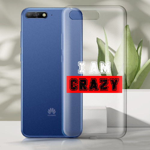 Чехол Boxface Huawei Y6 2018 I'm Crazy