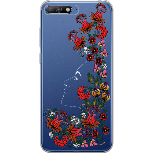 Чехол Boxface Huawei Y6 2018 3D Ukrainian Muse