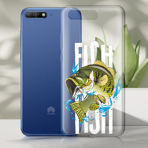 Чехол Boxface Huawei Y6 2018 Bass fish