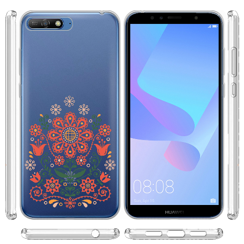 Чехол Boxface Huawei Y6 2018 Ukrainian Ornament