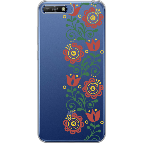 Чехол Boxface Huawei Y6 2018 Ethno Flower