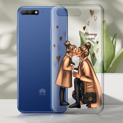 Чехол Boxface Huawei Y6 2018 Mommy Is My BFF