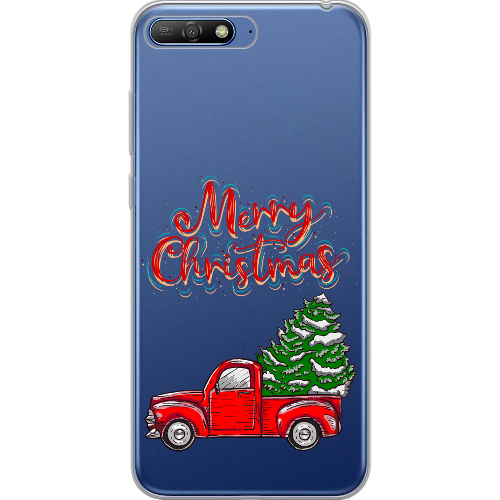 Чехол Boxface Huawei Y6 2018 Holiday Car Merry Christmas