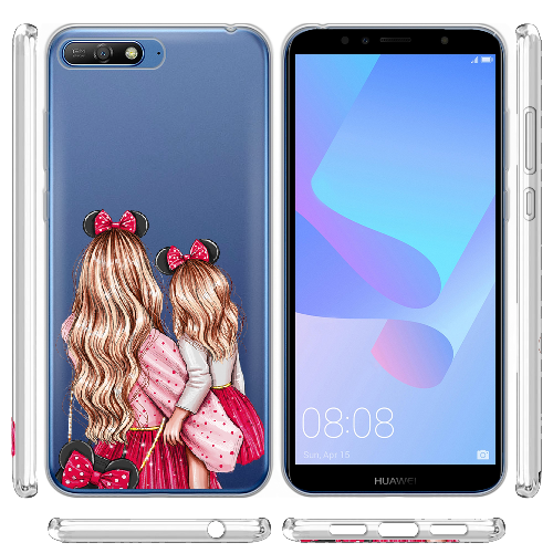 Чехол Boxface Huawei Y6 2018 Mouse Girls