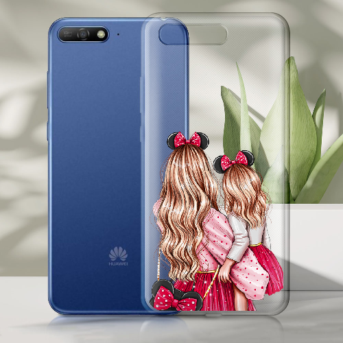 Чехол Boxface Huawei Y6 2018 Mouse Girls