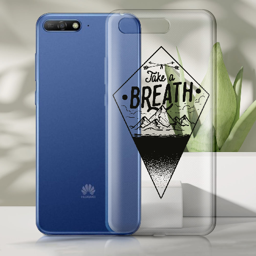 Чехол Boxface Huawei Y6 2018 Take a Breath