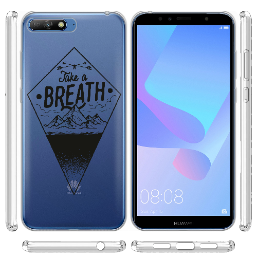 Чехол Boxface Huawei Y6 2018 Take a Breath