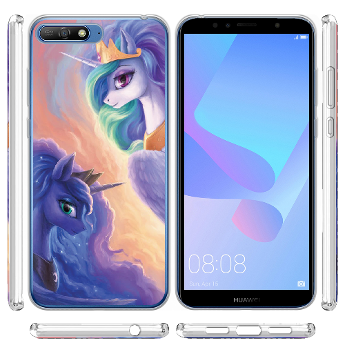 Чехол Boxface Huawei Y6 2018 My Little Pony Rarity Princess Luna