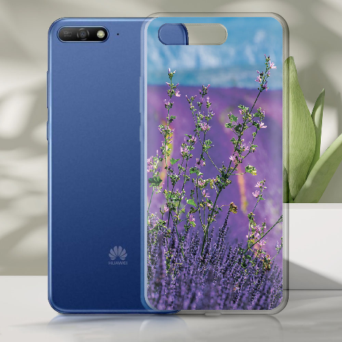 Чехол Boxface Huawei Y6 2018 Lavender Field