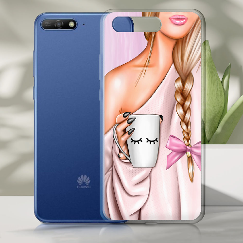 Чехол Boxface Huawei Y6 2018 Morning Coffee