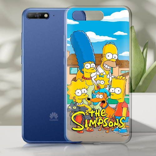 Чехол Boxface Huawei Y6 2018 the simpsons