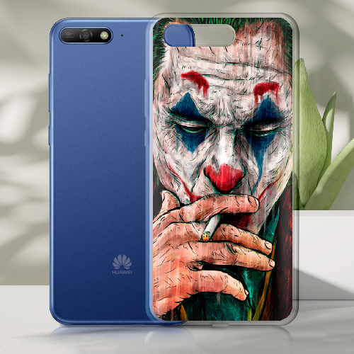 Чехол Boxface Huawei Y6 2018 Joker Smoking