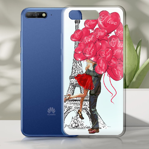 Чехол Boxface Huawei Y6 2018 Love in Paris