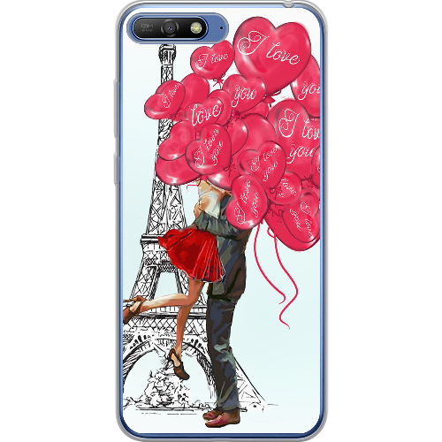 Чехол Boxface Huawei Y6 2018 Love in Paris