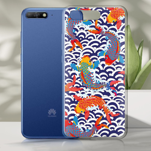 Чехол Boxface Huawei Y6 2018 Koi Fish