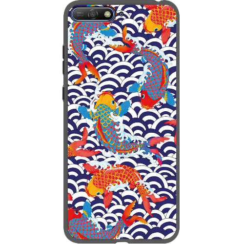 Чехол Boxface Huawei Y6 2018 Koi Fish