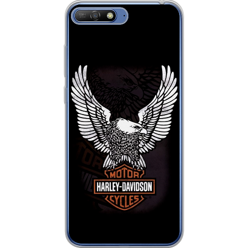 Чехол Boxface Huawei Y6 2018 Harley Davidson and eagle