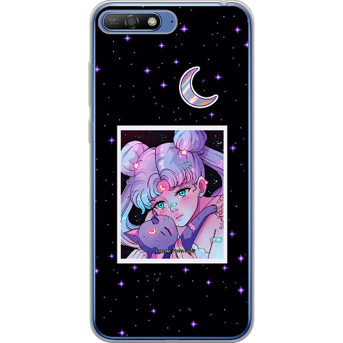 Чехол Boxface Huawei Y6 2018 Sailor Moon night