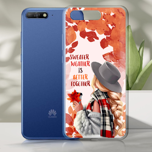 Чехол Boxface Huawei Y6 2018 Sweater Weather