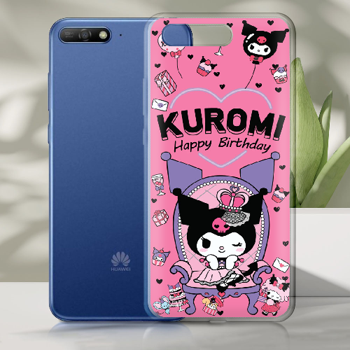 Чехол Boxface Huawei Y6 2018 День народження Kuromi