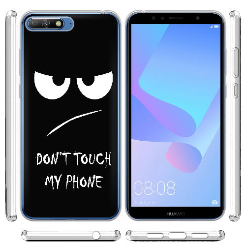 Чехол Boxface Huawei Y6 2018 Don't Touch my Phone