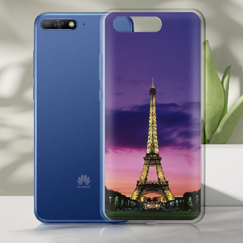 Чехол Boxface Huawei Y6 2018 Полночь в Париже