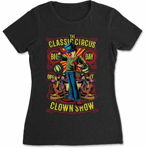 Женская футболка The Classic Circus