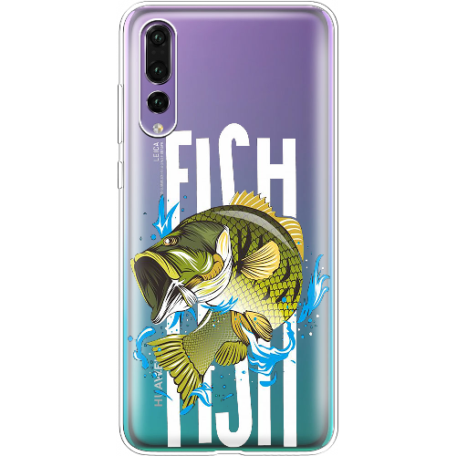 Чехол BoxFace Huawei P20 Pro Bass fish