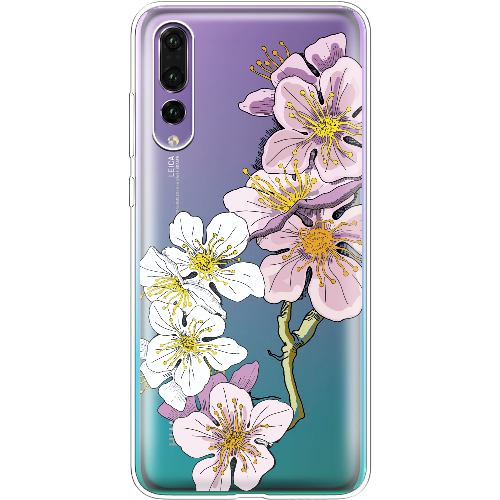 Чехол BoxFace Huawei P20 Pro Cherry Blossom