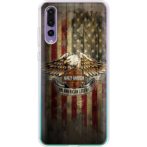 Чехол BoxFace Huawei P20 Pro Harley Davidson An American Legend