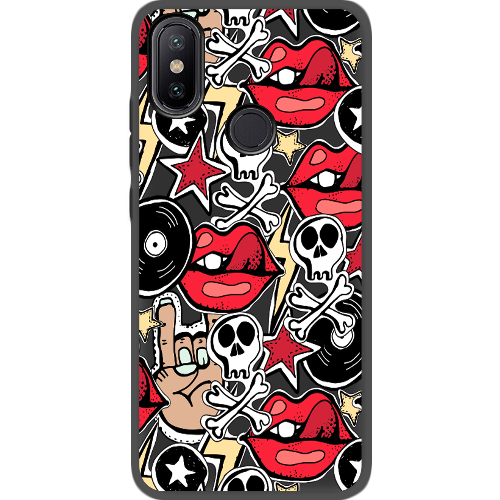 Чехол BoxFace Xiaomi Mi 6X / A2 Rock Graffiti